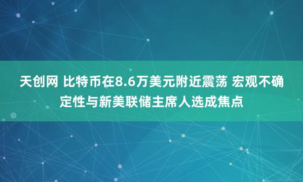 天创网 比特币在8.6万美元附近震荡 宏观不确定性与新美联储主席人选成焦点