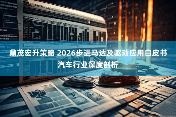 鼎茂宏升策略 2026步进马达及驱动应用白皮书汽车行业深度剖析